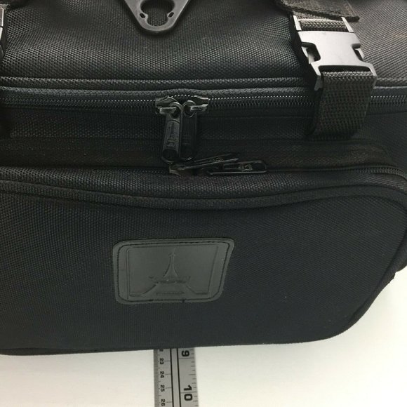 Eiffel Design Travel Pro Photography Camera Bag Tote Black Carrying Case - Picture 10 of 12